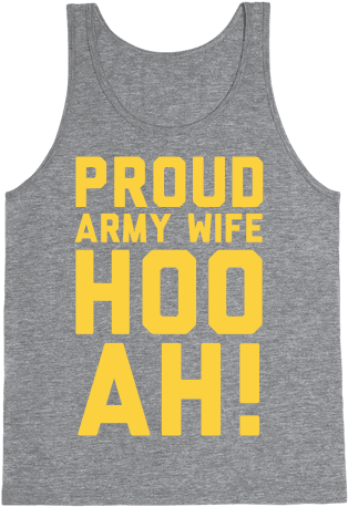 Proud Army Wife Tank Top - Proud Army Wife Shirts (484x484), Png Download