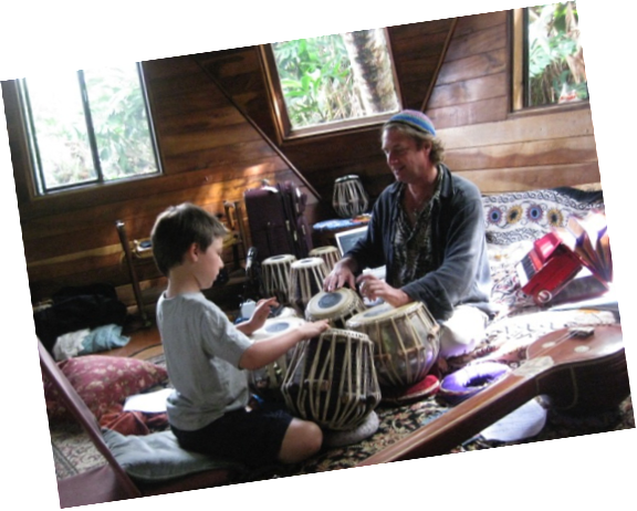 Worlds” Featuring The Tabla Tarong Melody Drums On - Sitting (576x462), Png Download