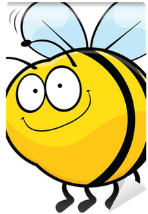 Happy Bee Cartoons (400x400), Png Download