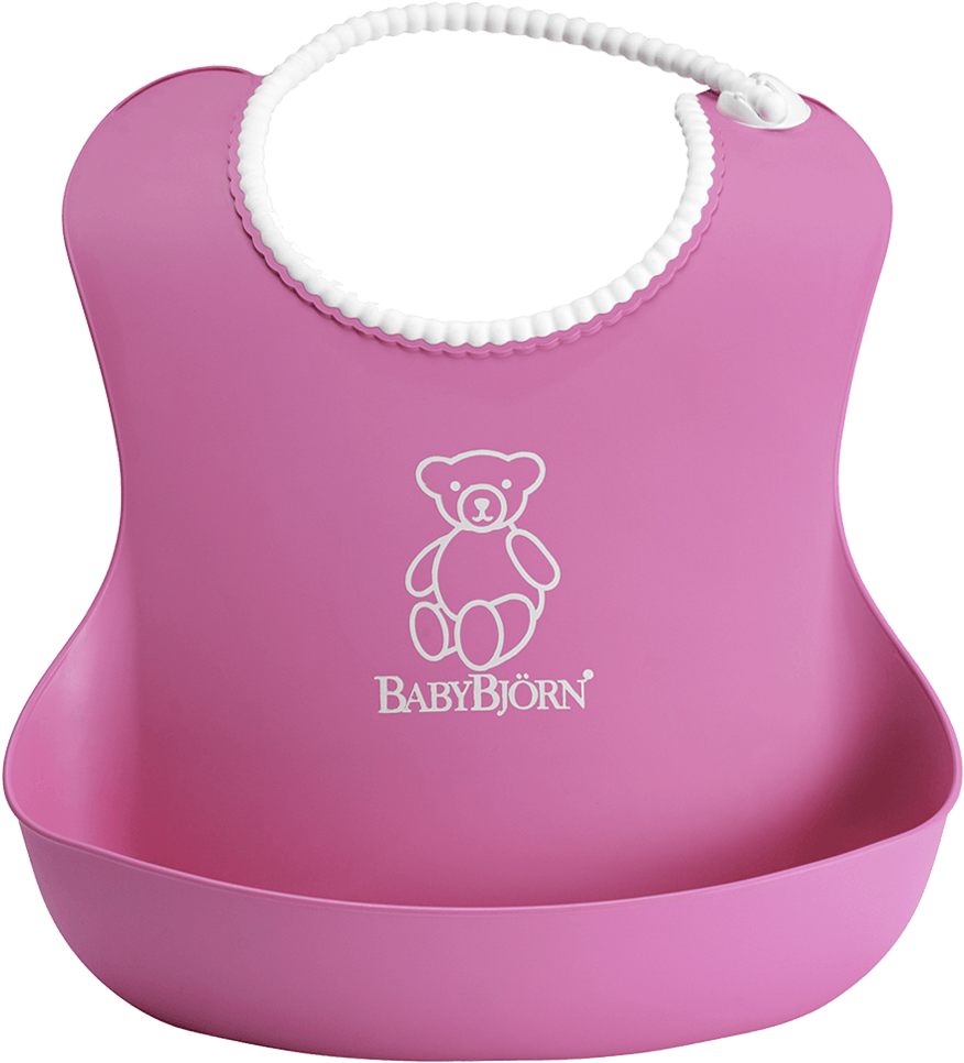 Soft Bib - Baby Bjorn Soft Bib - Pink (900x1000), Png Download