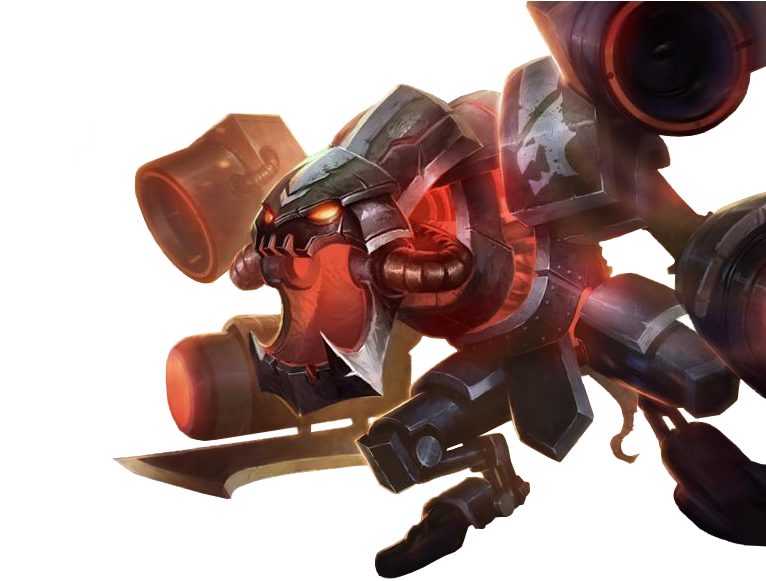 Battlecast Cho'gath Skin Png Image - Savaş Makinesi Cho Gath (866x590), Png Download
