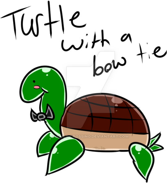 Free Download Turtle In Bow Tie Clipart Tortoise Turtle - Turtle In Bow Tie (600x607), Png Download