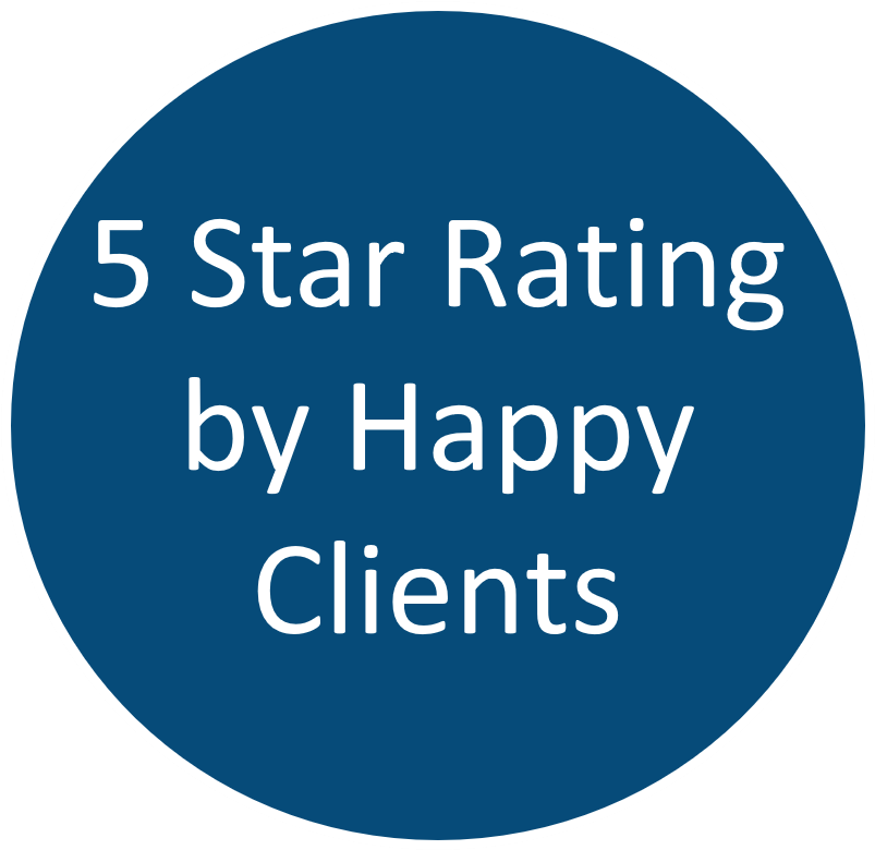 5 Star - Happy Birthday Royal Blue (826x779), Png Download