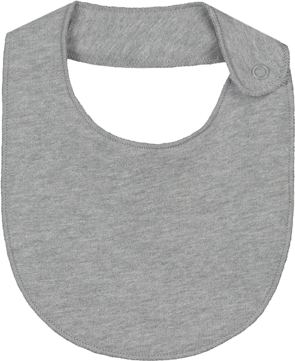 Gray Label Baby Bib New - Gray Label Baby Bib - Grey Melange (960x720), Png Download