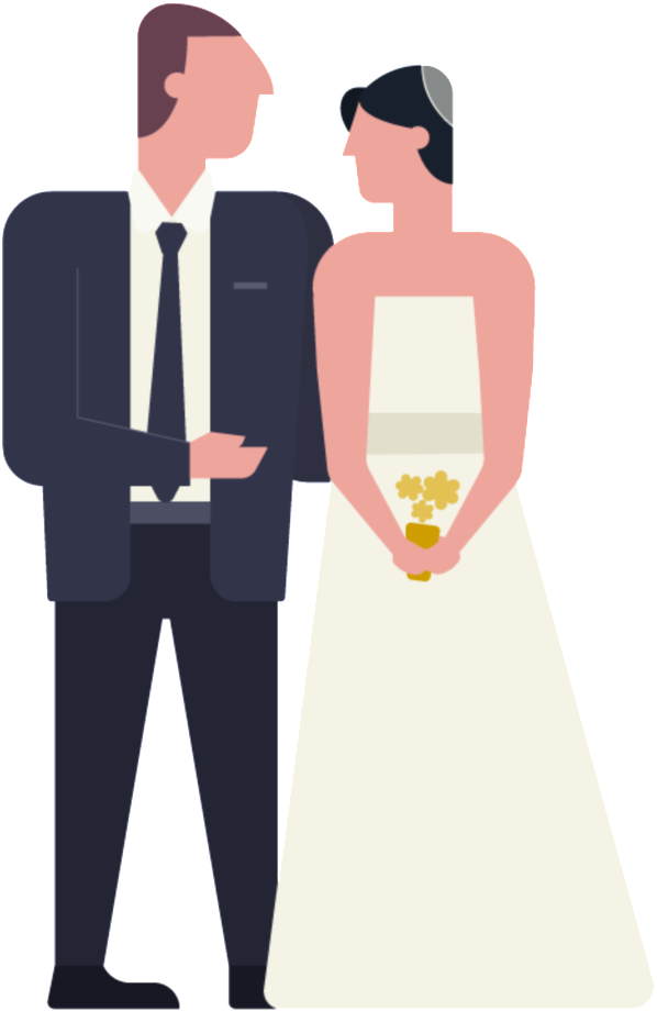 Couple Marriage Lovers Png Free Pictures - Portable Network Graphics (1024x1024), Png Download