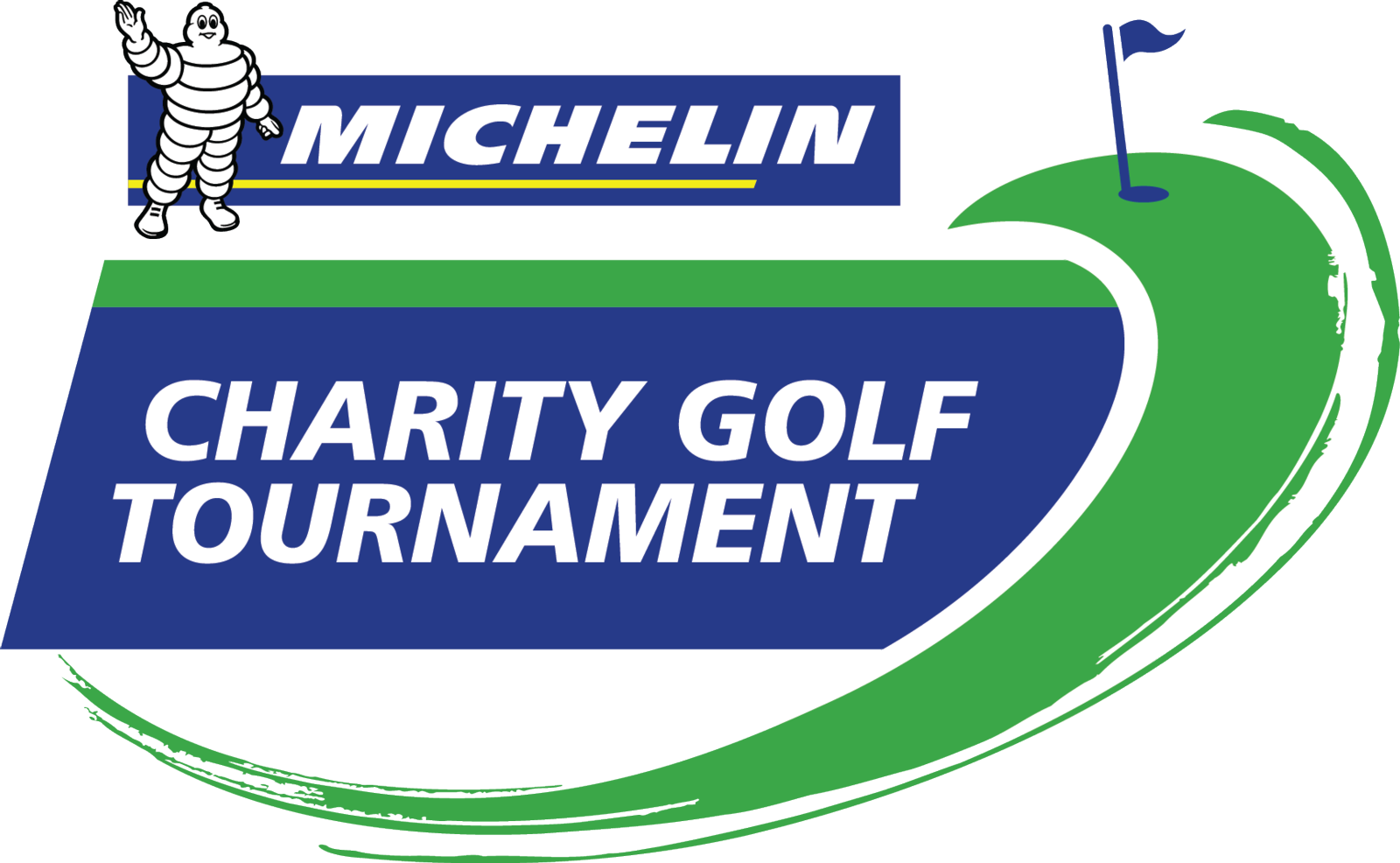 4544 Michmna Charity Golftournament Logo - Logo Charity Golf Tournament (1600x986), Png Download
