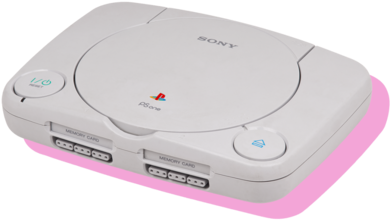 Aesthetic, Pink, And Playstation Image - Playstation (500x500), Png Download