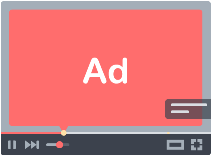 Video Ad Icon Png (420x420), Png Download