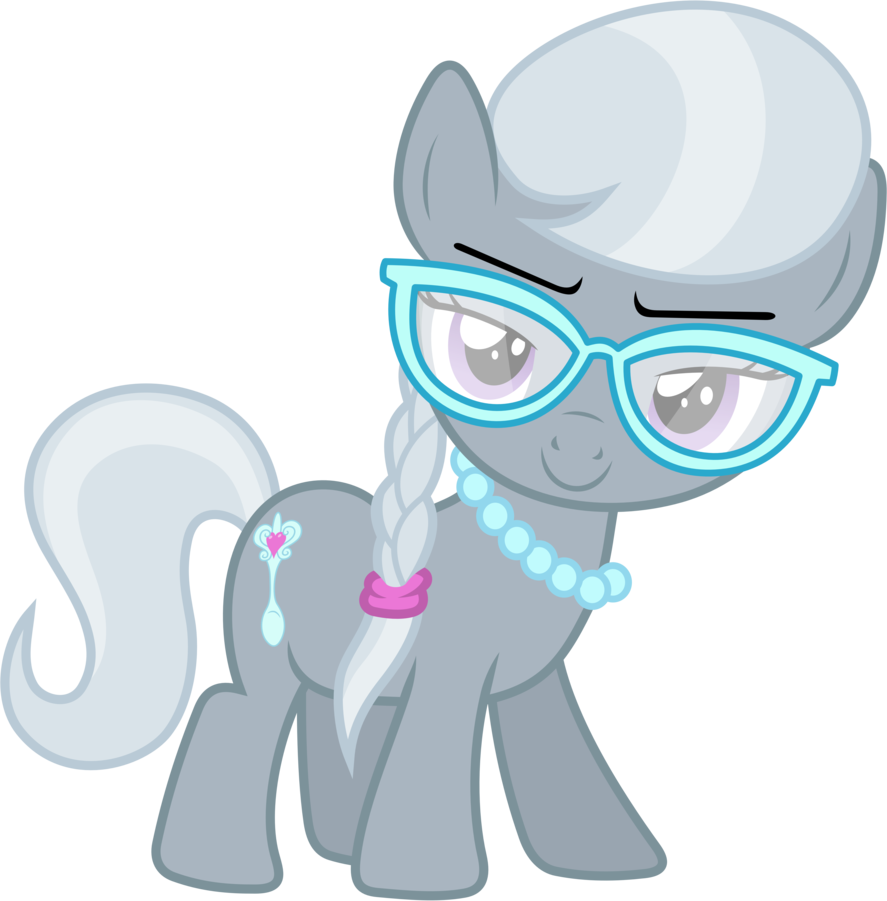 Silver Spoon - My Little Pony Silver Spoon (887x901), Png Download