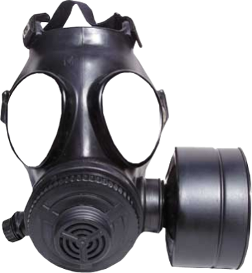 Gas Mask Png (368x399), Png Download