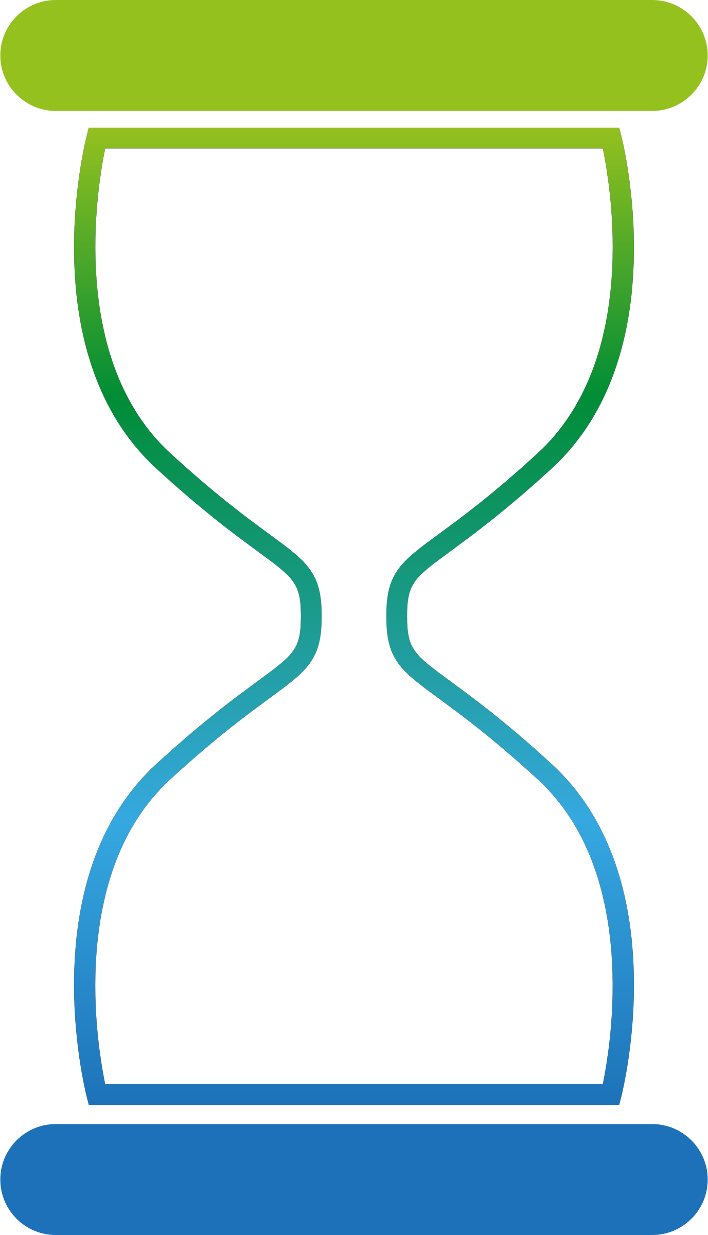 Big Image - Sand Clock Clipart (1376x2400), Png Download