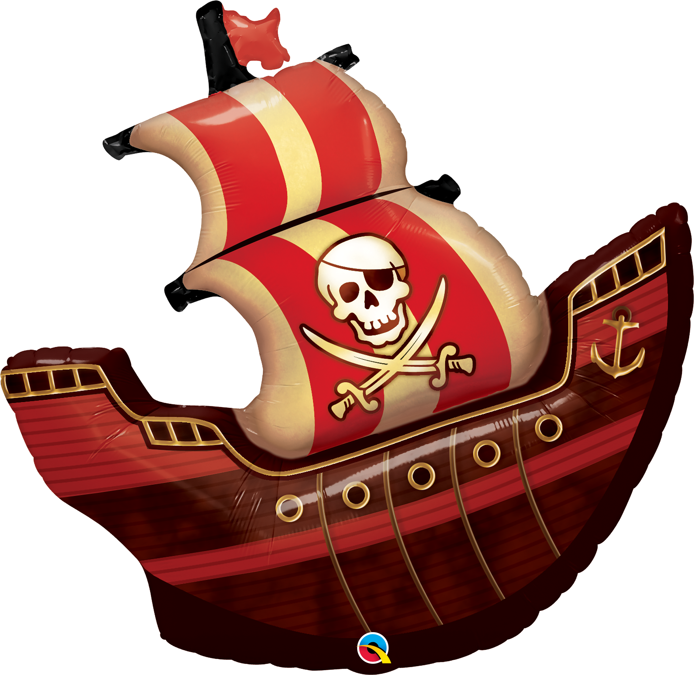 Lightbox - Pirate Ship (2283x2220), Png Download