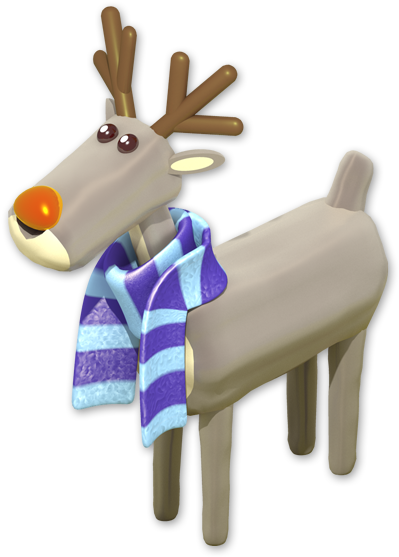 Holiday Reindeer - Reindeer (565x565), Png Download