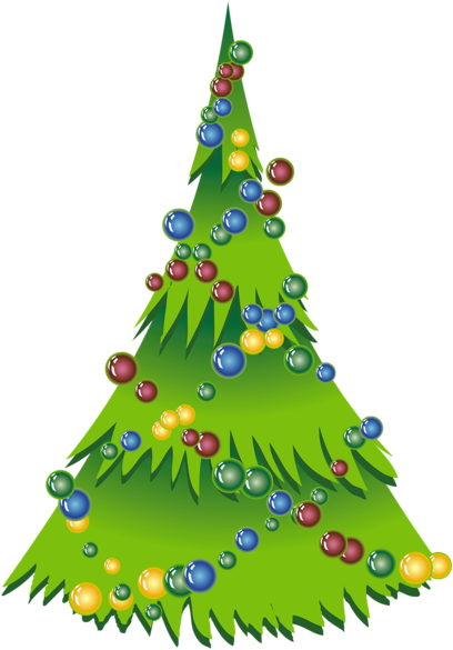 0, - Christmas Tree (425x600), Png Download