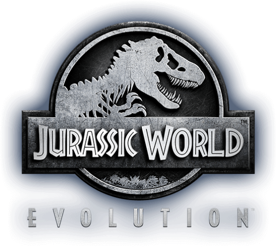 Jurassic World Evolution Logo (560x503), Png Download