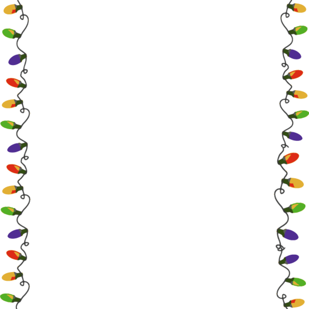 Christmas Lights Computer Hatenylo Com Xmas Clip - Christmas Lights Clip Art Border (1024x1024), Png Download
