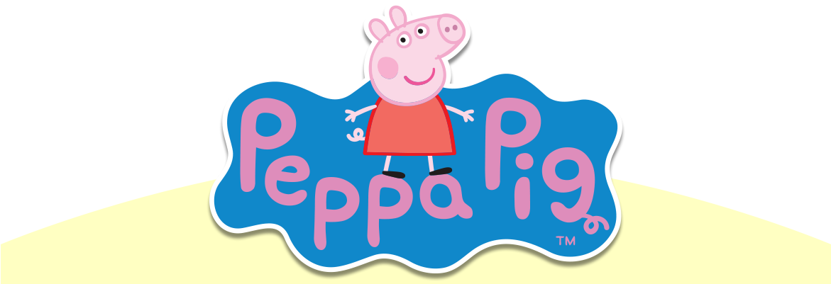 Peppa Pig Header - Peppa Pig (1170x417), Png Download