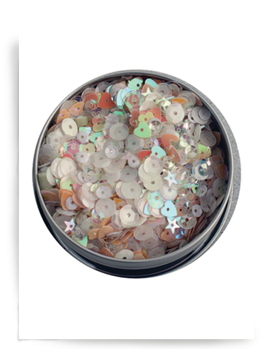 Fairy Sparkle Sequins - 28 Lilac Lane Tin With Sequins 40g Fairy Sparkle (400x510), Png Download