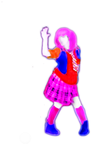 Kids In America Remake - Cartoon (594x650), Png Download