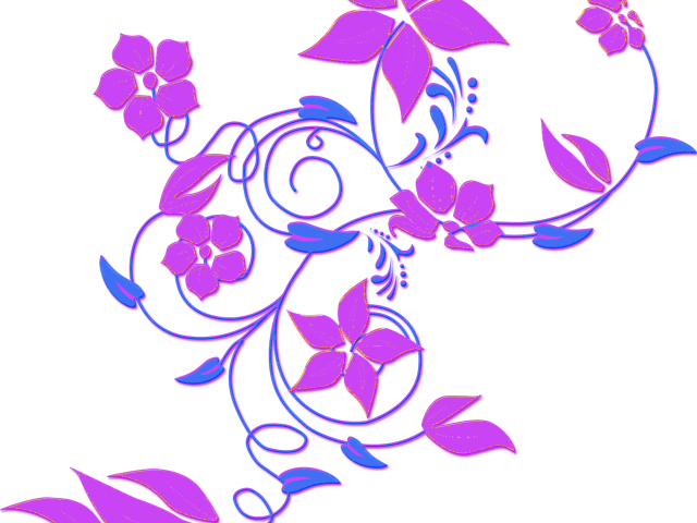 Flowers Vectors Clipart Math - Clipart Red Rose Flower Border Png (640x480), Png Download