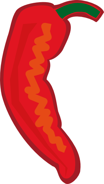 Ghost Pepper Clipart (336x594), Png Download