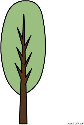 Tall Tree Free Clipart - Red Pine (550x550), Png Download