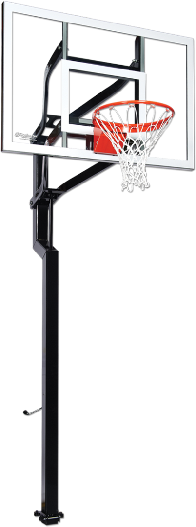 Contender - Goalsetter Basketball Hoop (450x1121), Png Download