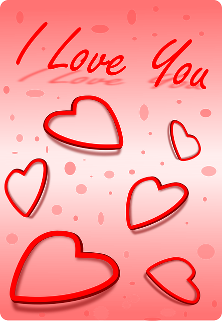 I Love You, Hearts, Love, Card, Red, Romance, Romantic - Md I Love You (443x640), Png Download