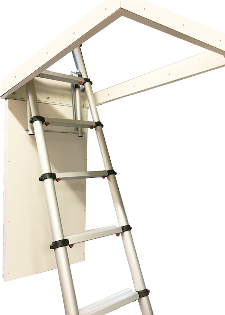 Loft Hatch With Ladder - Loft (480x640), Png Download