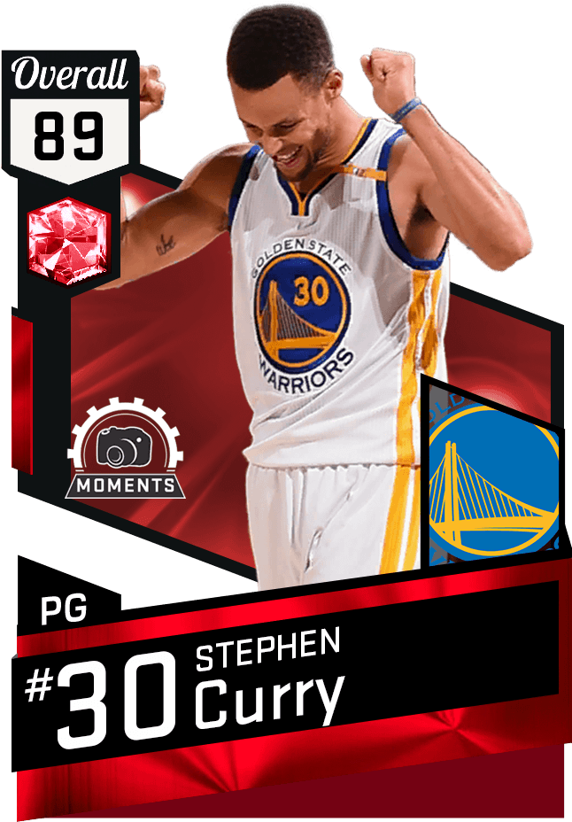 Stephen Curry - Ruby Steph Curry 2k17 (651x941), Png Download