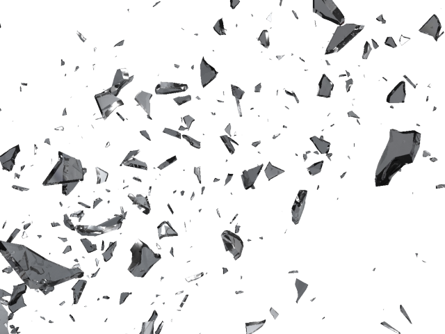 Source - - Shattered Glass Effect Png (640x480), Png Download