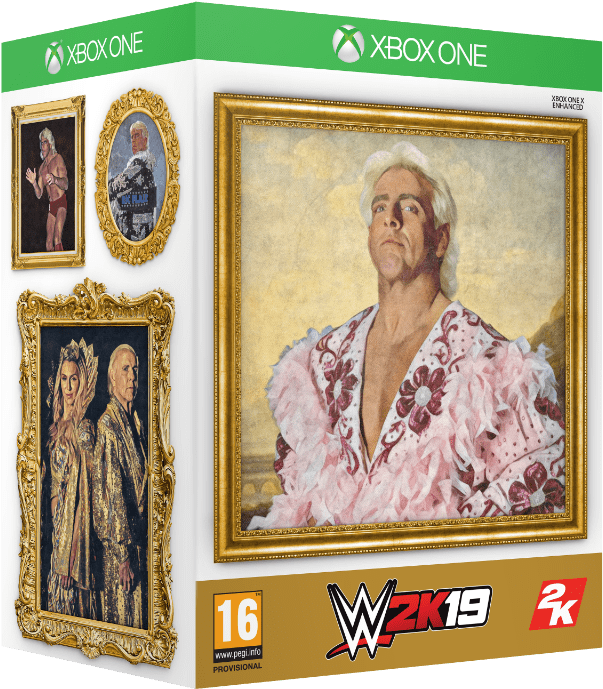2kswin Wwe2k19 Xb1 Woooooed 3d Fob Eng - Wwe 2k19 Woo Edition (640x800), Png Download