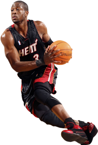 Dwyane Wade Psd - Dwyane Wade No Background (343x400), Png Download