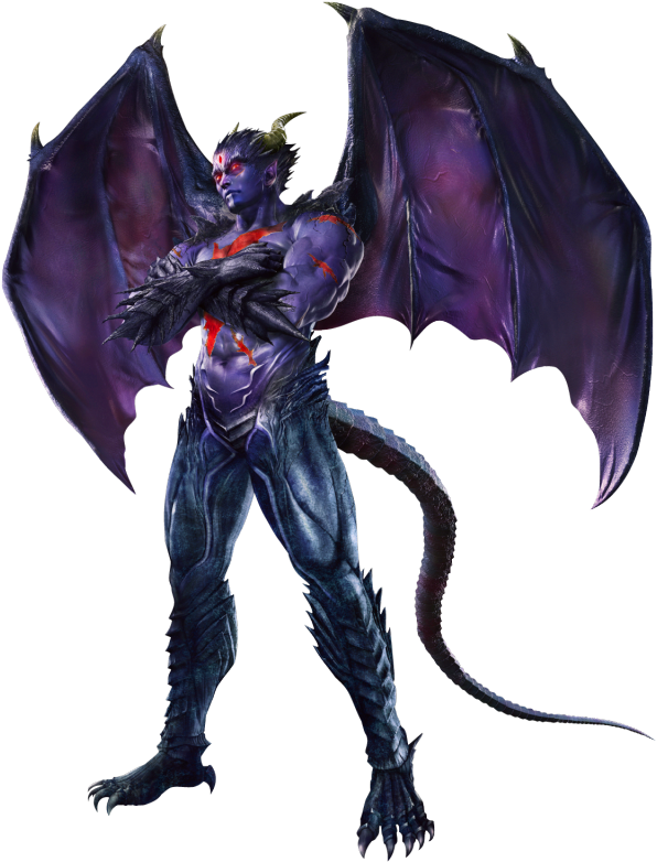 Mishima Devil - Tekken Devil Kazuya (800x800), Png Download