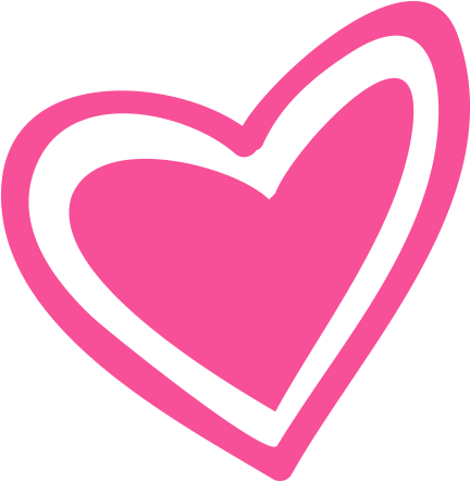 Lil' Butters - Lovey Dovey - Pink Heart Symbol Png (500x500), Png Download
