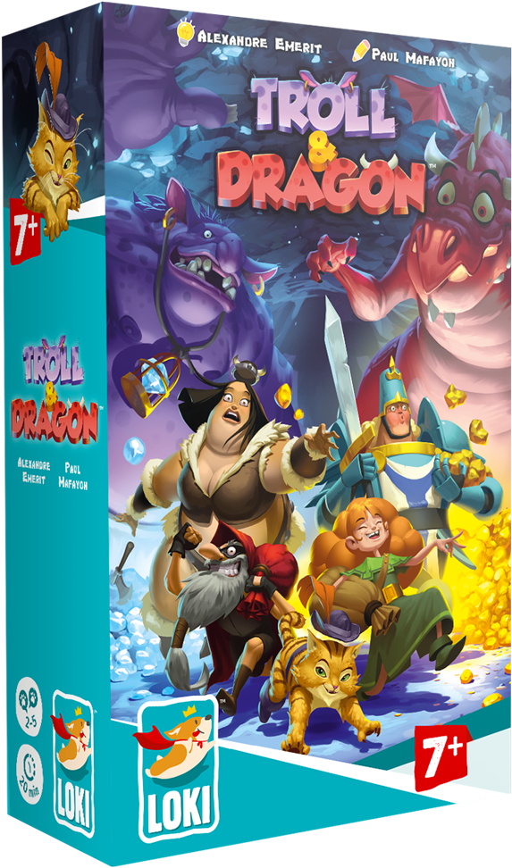 New Troll Dragon - Troll And Dragon Lokipng (610x1000), Png Download