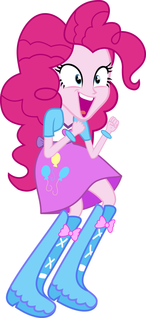 Pinkie Pie Equestria Girls By Strumfreak-d65cds3 - Equestria Girls Pinkie Pie Png (606x1318), Png Download
