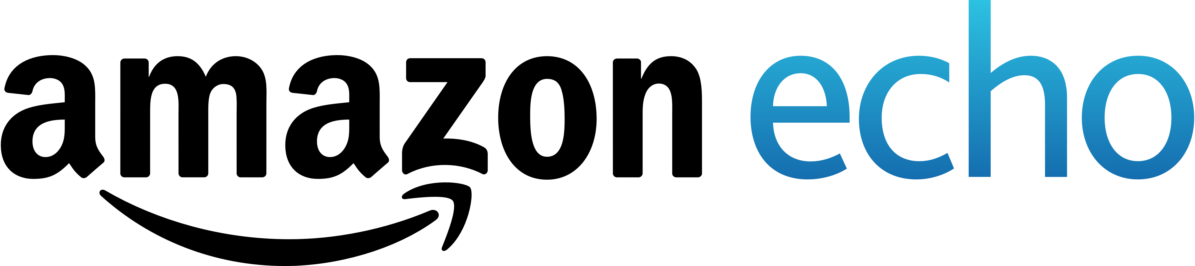 Amazon Com Logos - Amazon Echo Dot: The Ultimate Amazon Echo User Guide! (5000x1115), Png Download