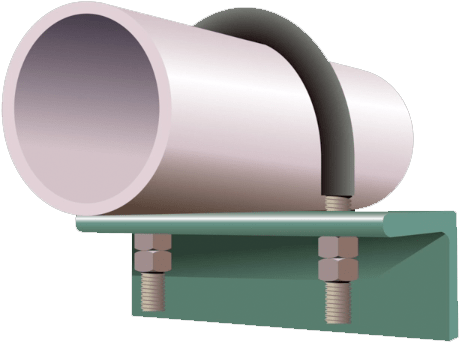 A Flat Surface - Tipos De Soporte Para Tuberia (500x500), Png Download