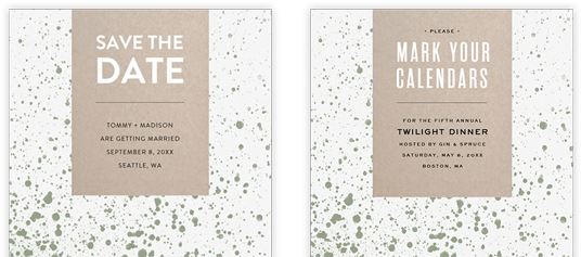 Email Online Wedding Save The Dates That Wow Greenvelope - Save The Date (575x248), Png Download