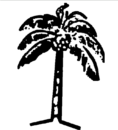 Cocoanut Clipart Election Symbol 2014 - Election Symbols Coconut Tree (458x528), Png Download