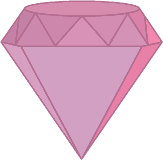 Pink Diamond - Gemstone (642x627), Png Download