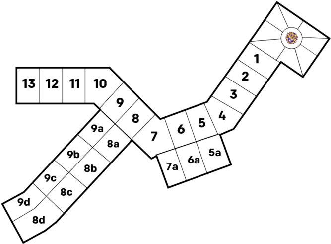 Bricksearchbw - Mike The Tiger (1000x500), Png Download