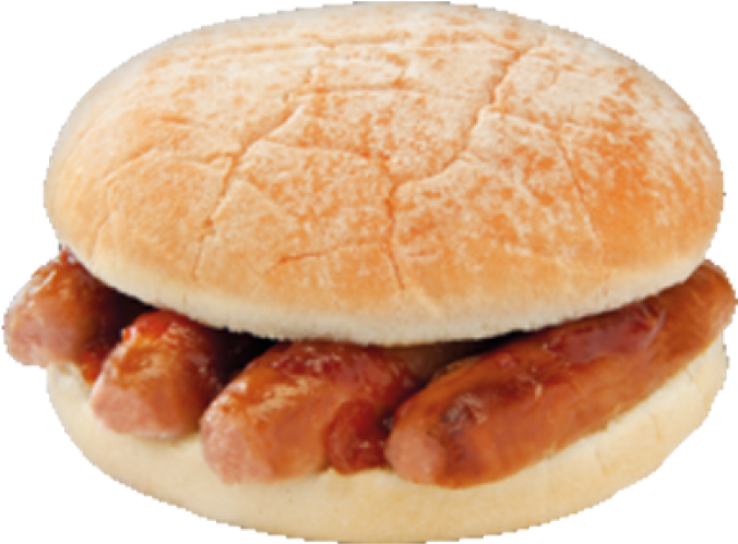 Sausage Sandwich Png File - Sausage In A Bap (870x1110), Png Download