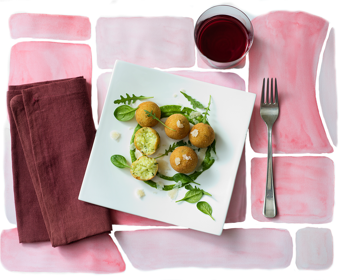 Color, Delta Del Po, Food Shooting, Illustration, Packaging, - Rice (1400x1032), Png Download