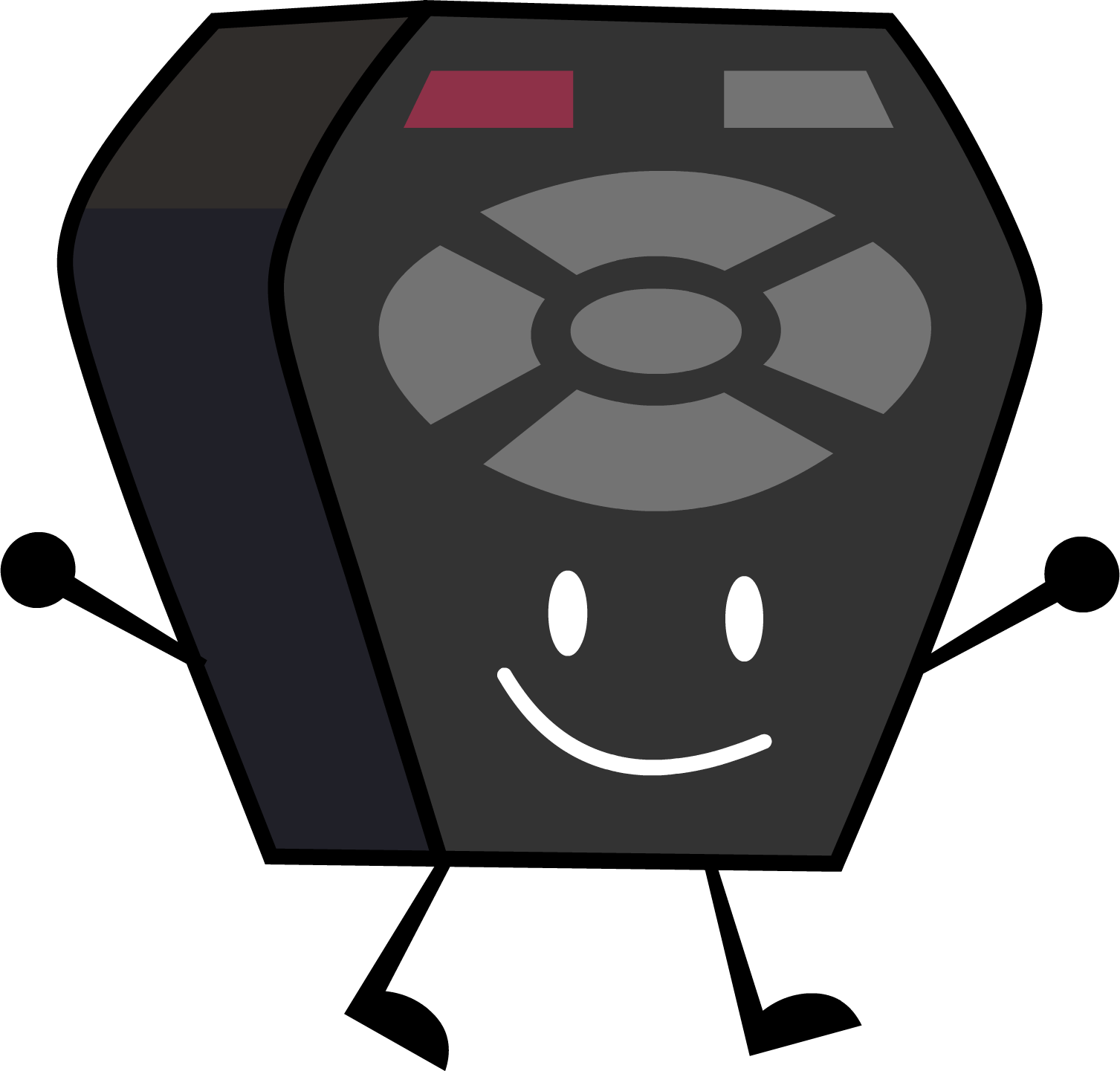 Remote From The "let The Viewers Vote " - Battle For Dream Island Remote (1507x1441), Png Download