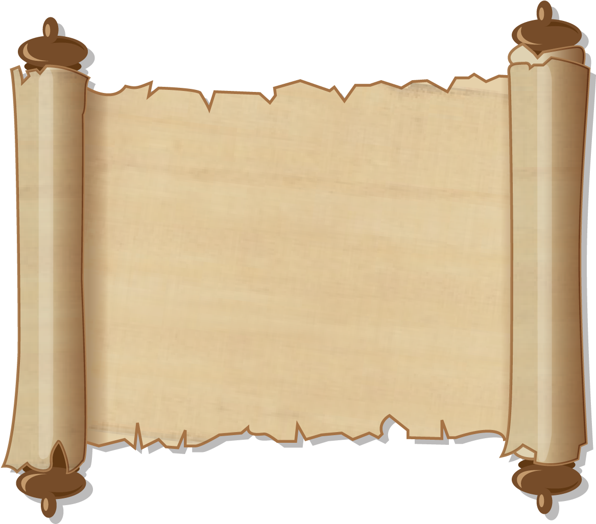 Scroll Background - Scroll Background Png (1303x1188), Png Download