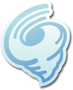Tornado - Emblem (400x400), Png Download