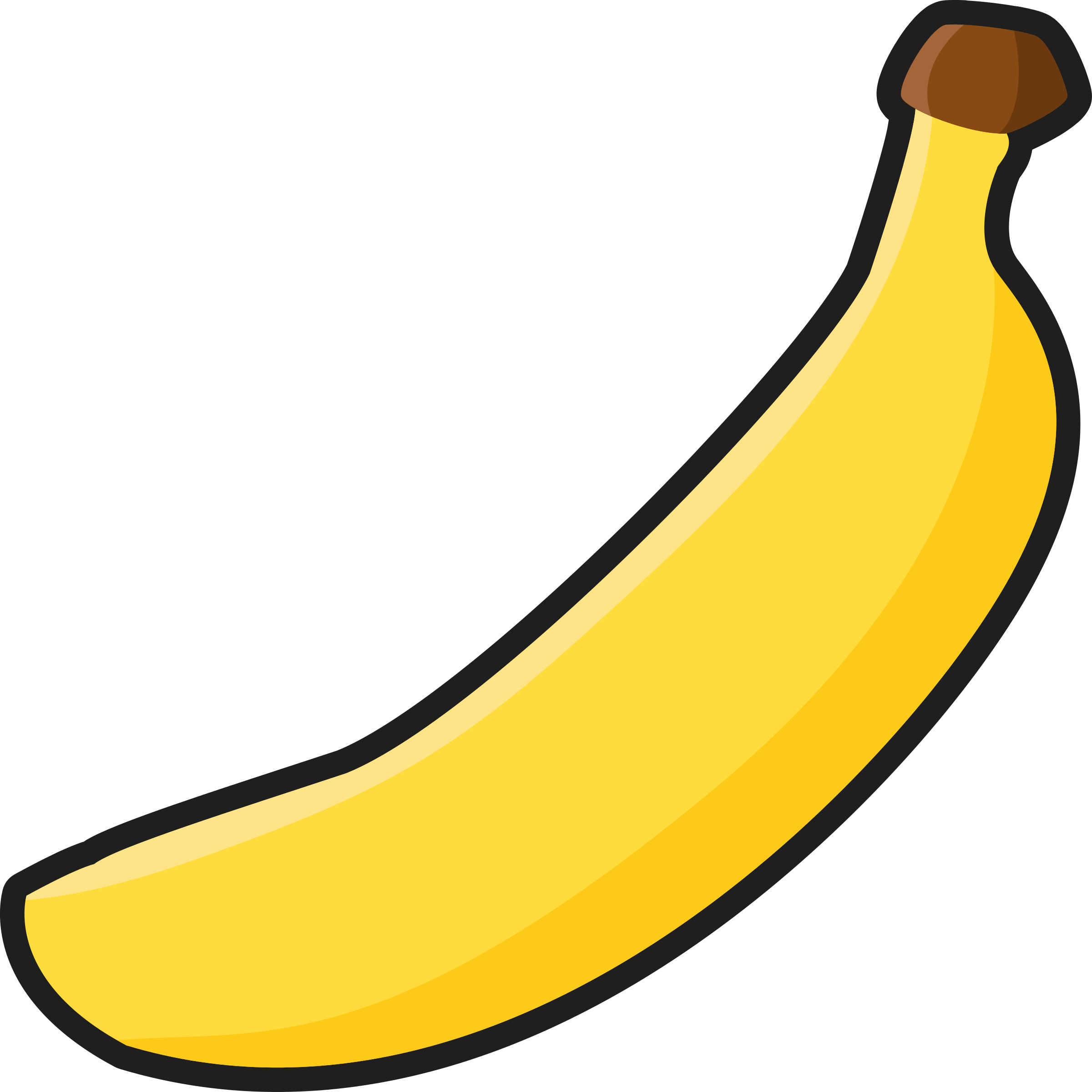 Banana Clipart Large - Banana Clipart (600x600), Png Download