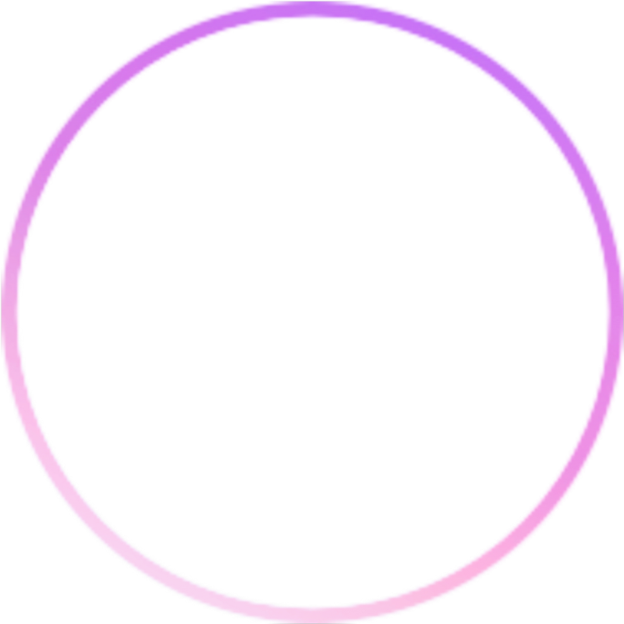 Circle Pink Purple Outline Random - Circle (1024x1024), Png Download